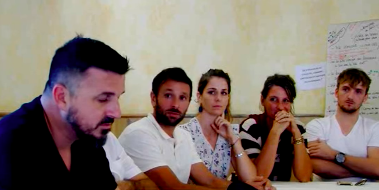 RHF Corse: Groupe d'expression d'une démarche d'automédiatisation